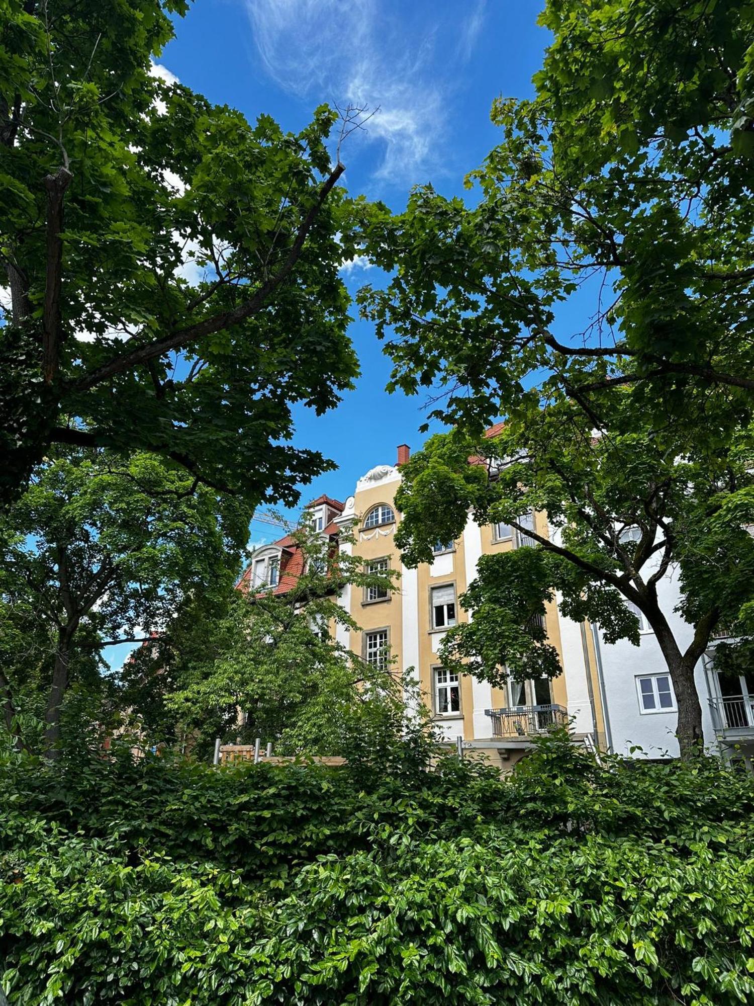 Maisonettewohnung Im Loft Stil Mit Wunderschoener Terrasse Karlsruhe Exterior foto